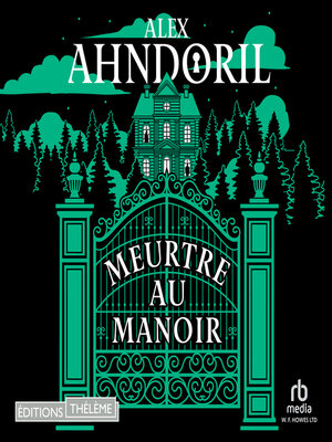 cover image of Meurtre au manoir
